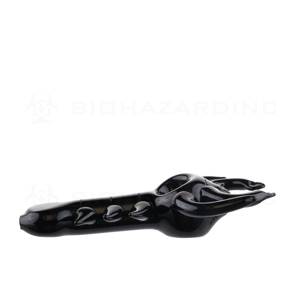 Novelty | Scorpion Glass Hand Pipe | 5" - Glass - Black  Biohazard Inc   