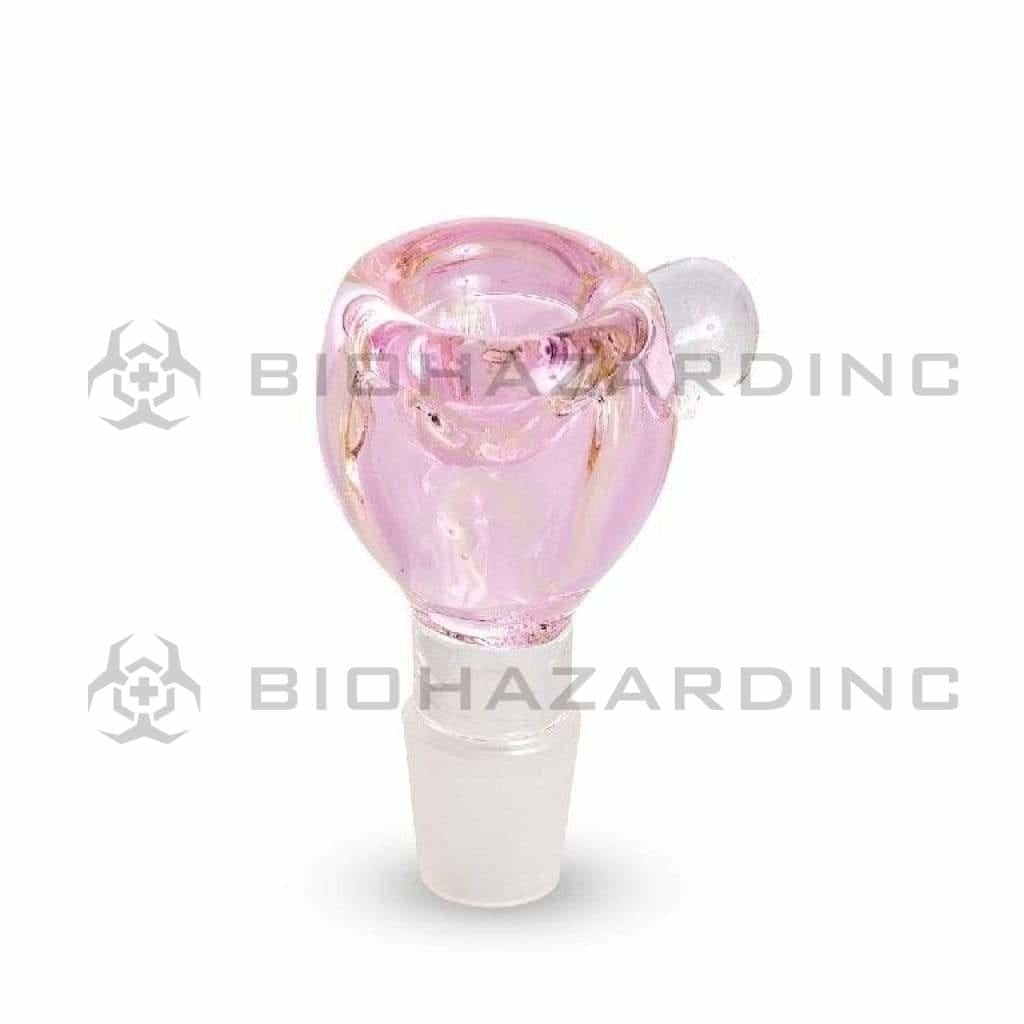 Bowl | Classic Bowl | 14mm - Various Colors Glass Bowl Biohazard Inc Pink Illuminati  