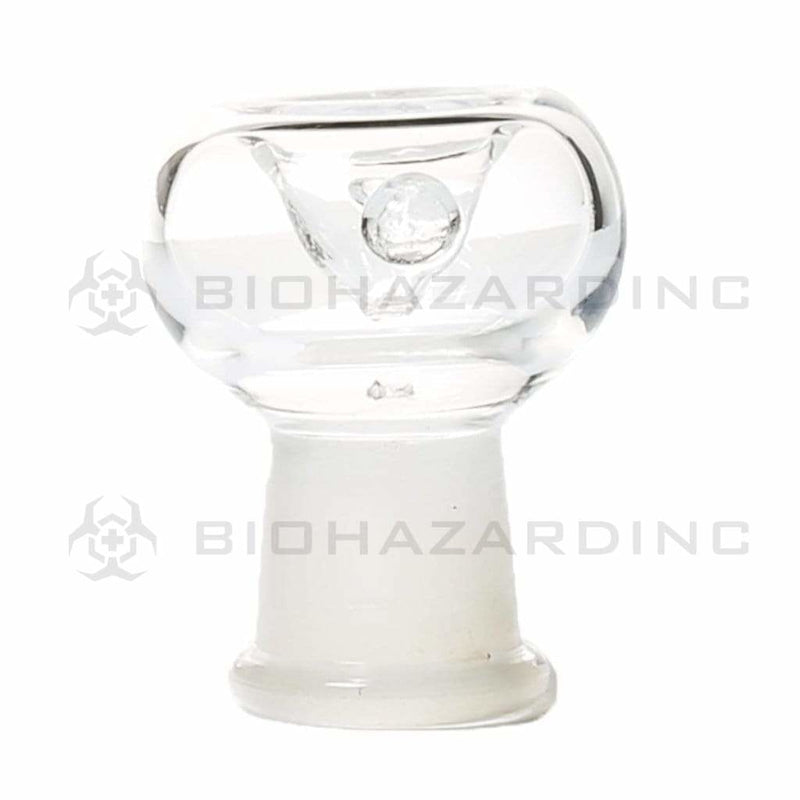Bowl | Female Bowl | Clear - Various Sizes Glass Bowl Biohazard Inc 19mm  