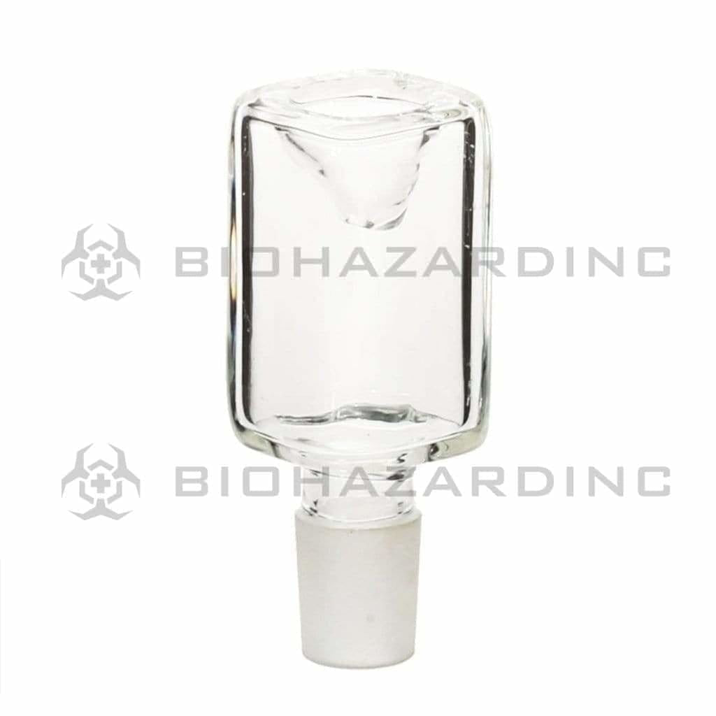 Bowl | Rectangle Bowls | 19mm - Clear - 5 Count Glass Bowl Biohazard Inc   