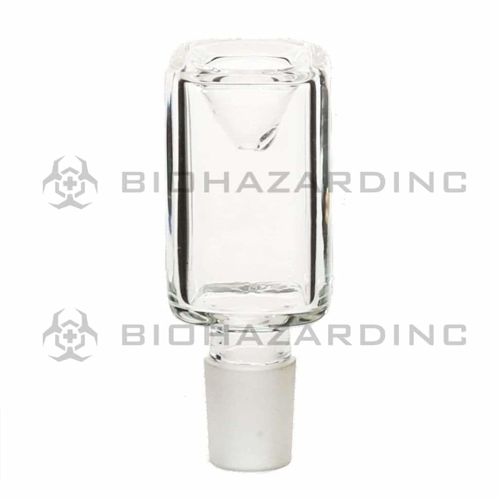 Bowl | Rectangle Bowls | 19mm - Clear - 5 Count Glass Bowl Biohazard Inc   