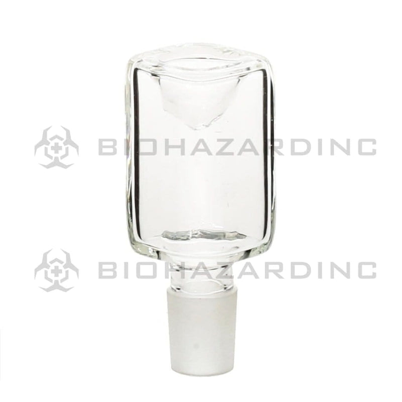 Bowl | Rectangle Bowls | 19mm - Clear - 5 Count Glass Bowl Biohazard Inc   