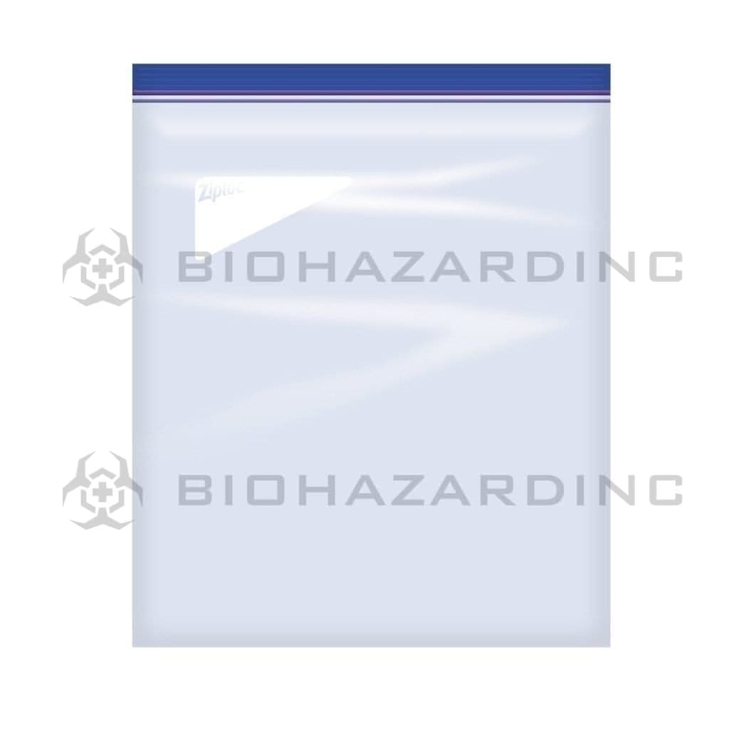 Ziploc® | 2 Gallon Zip Lock Freezer Bags | 15" x 13" - 100 Count Storage Bag Biohazard Inc   