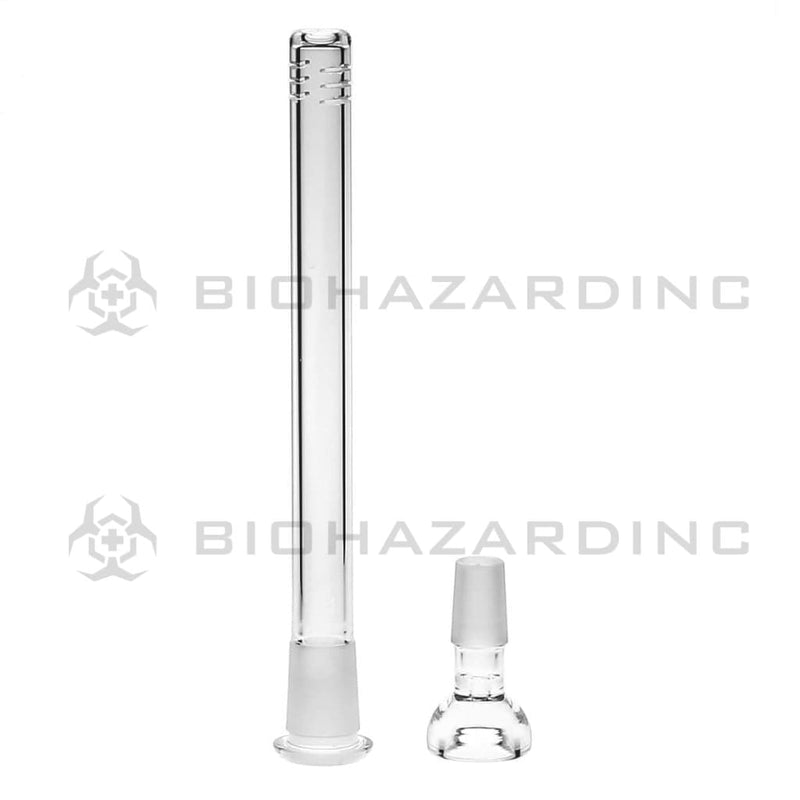 Wrap & Rake | Single Chamber 6-Arm Tree Percolator Double Bubble + Marbles Water Pipe | 20" - 19mm - Various Colors Glass Bong Biohazard Inc   