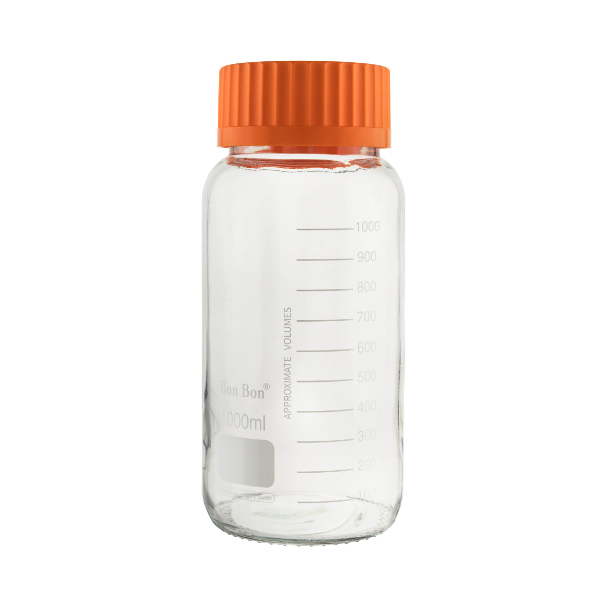 Lab | Clear Laboratory Glass - Media Bottle | 1,000 mL  Biohazard Inc   