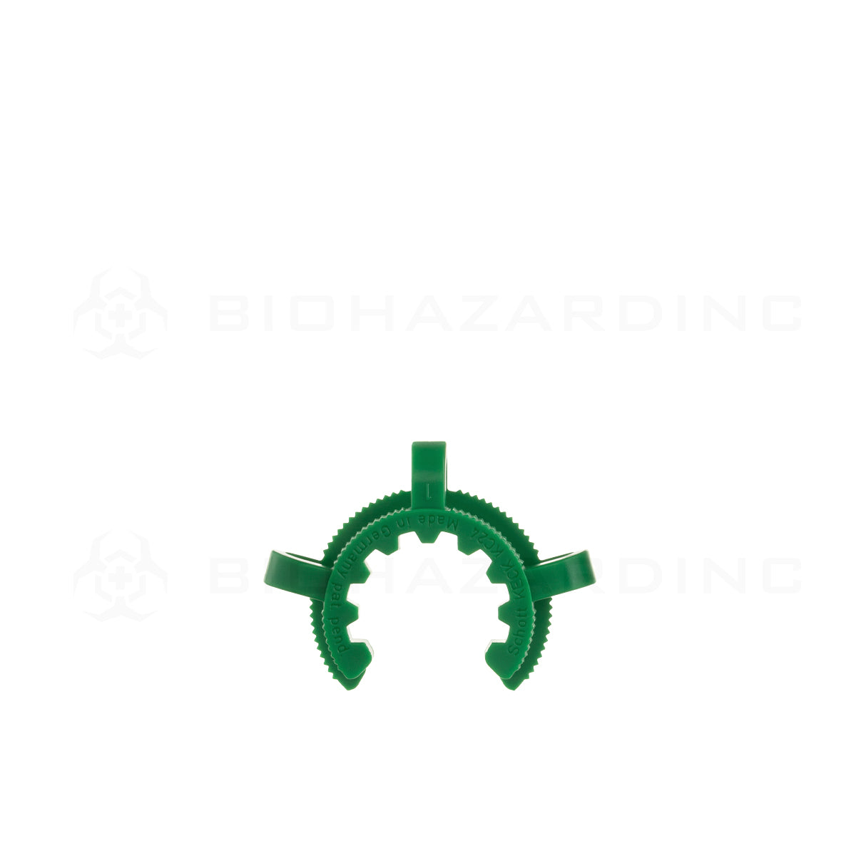 Keck Clips | for Conical Joints - 24mm | Green  Biohazard Inc   