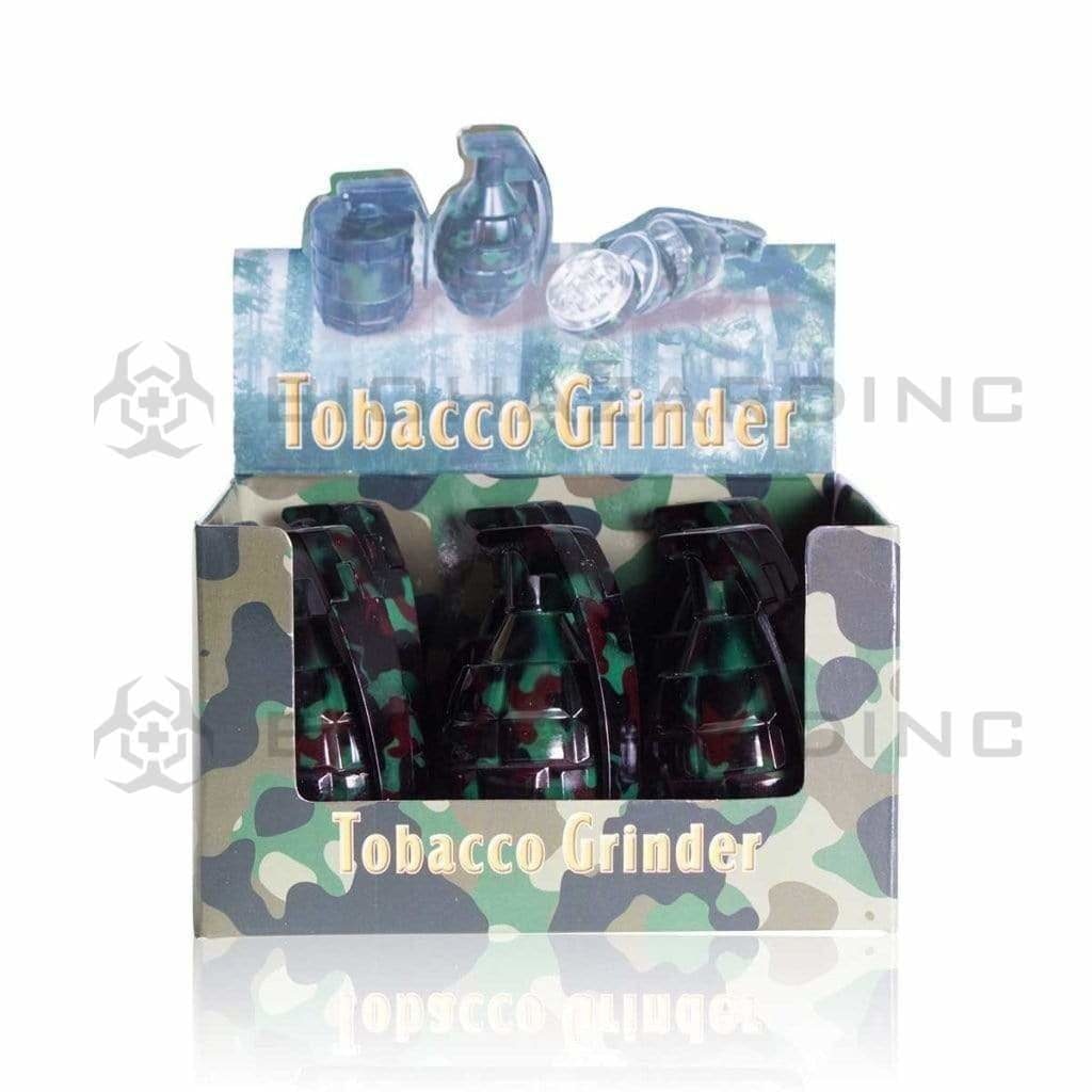 Grinder | Grenade Grinder | 3 Piece - 82mm - 6 Count Metal Grinder Biohazard Inc   