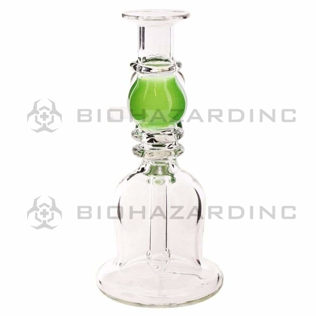 Water Pipe | Double Maria Straight Bong | 5" - 14mm - Various Colors Dab Rig Biohazard Inc   