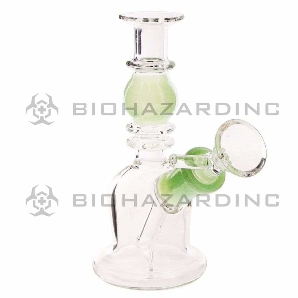 Water Pipe | Double Maria Straight Bong | 5" - 14mm - Various Colors Dab Rig Biohazard Inc   