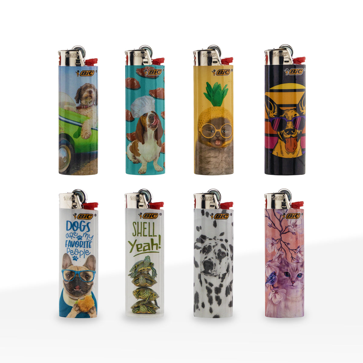 BIC® | 'Retail Display' Animal Lovers Special Edition Lighters | 50 Count Lighters BIC   
