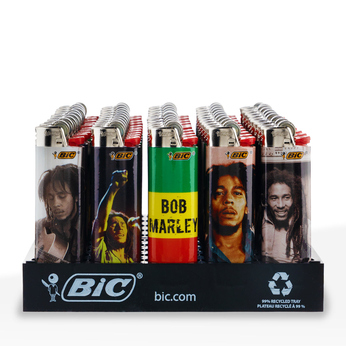 BIC® | 'Retail Display' Bob Marley Special Edition Lighters | 50 Count Lighters BIC   