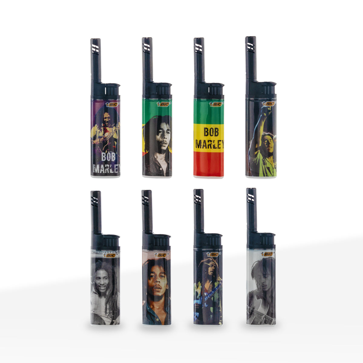 BIC® | 'Retail Display' EZ Reach Bob Marley Special Edition Lighters | 40 Count Lighters BIC   