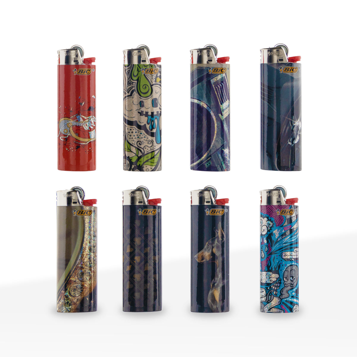 BIC® | 'Retail Display' Hip Nation Special Edition Lighters | 50 Count Lighters BIC   
