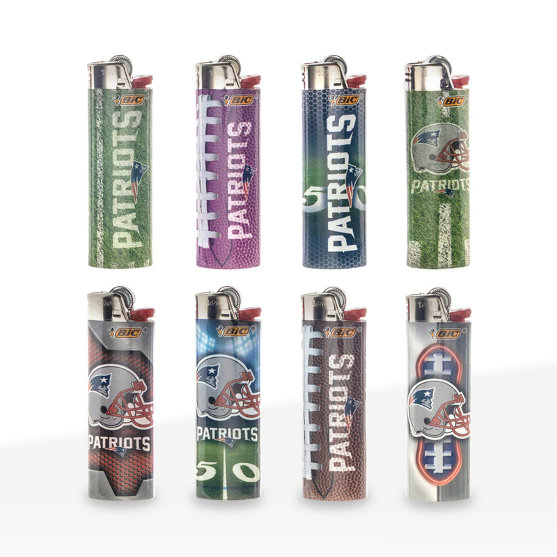BIC® | NFL New England Patriots Special Edition Lighters | 50 Count Lighters BIC   