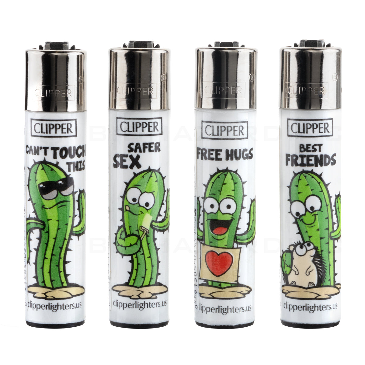 Clipper® | 'Retail Display' Cactus Designs Lighters | 48 Count Lighters Clipper   