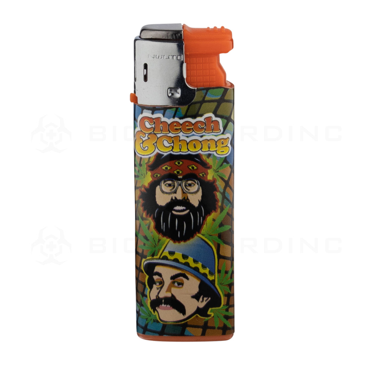 Cheech & Chong™ | Refillable Torch Lighter Retail Display | Series B Lighter Display Kit Biohazard Inc   