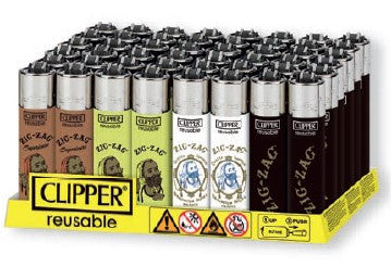 Clipper® | Zig-Zag Collection 1 | 48 Count Lighters Clipper   