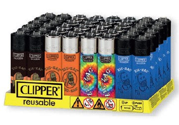 Clipper® | Zig-Zag Collection 2 | 48 Count Lighters Clipper   
