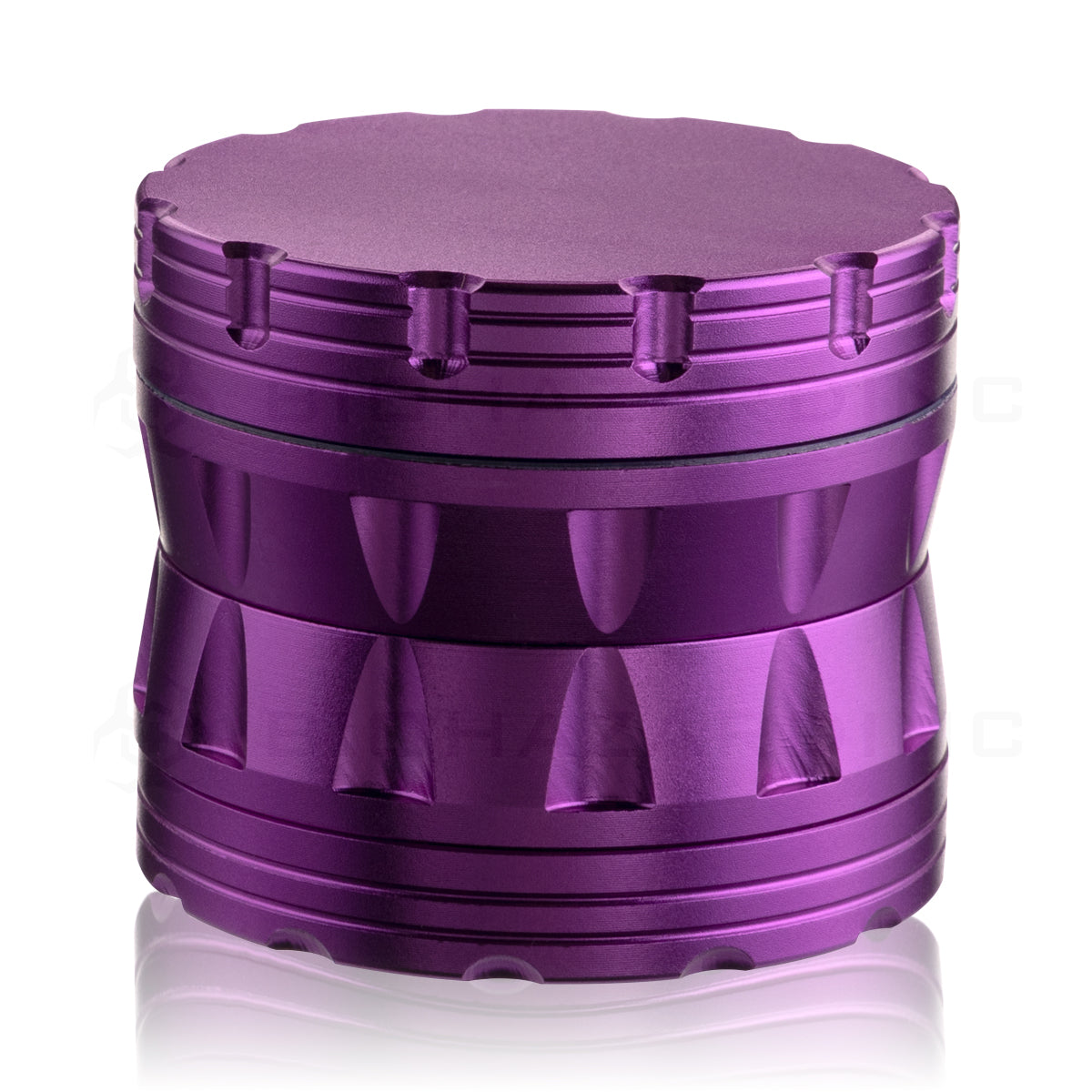 Metal Grinder | 4pc 65mm x 52mm | PURPLE Metal Grinder Biohazard Inc   