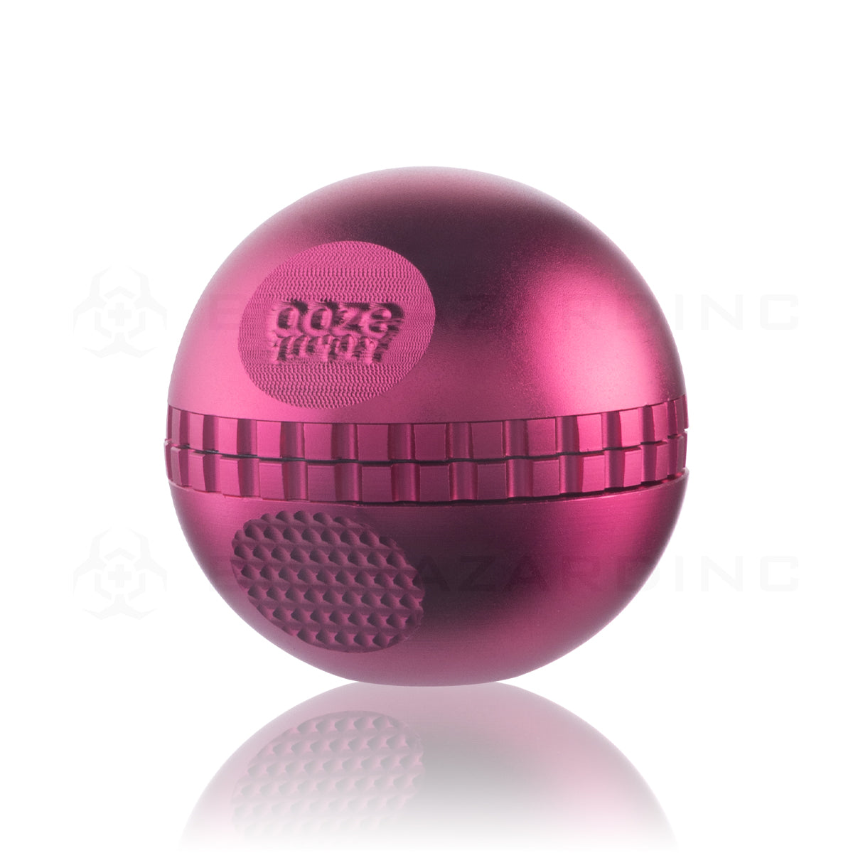 OOZE® | Saturn Globe Magnetic Grinder | 4 Piece - Pink Metal Grinder Ooze   