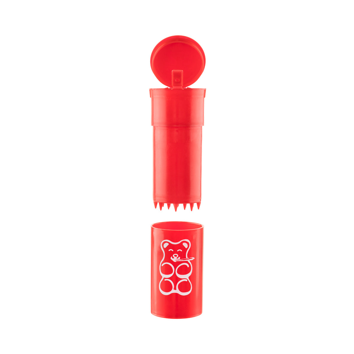 EZ Splitz | Cap & Crusher Pop Top Bottle + Built-in Grinder - Pop Art