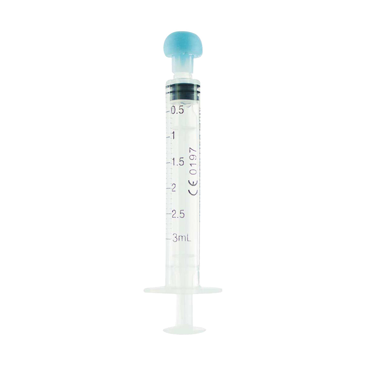 Concentrate Syringe | Oral Concentrate Syringes | 3mL -  0.5mL Increments - 100 Count Syringe Biohazard Inc   