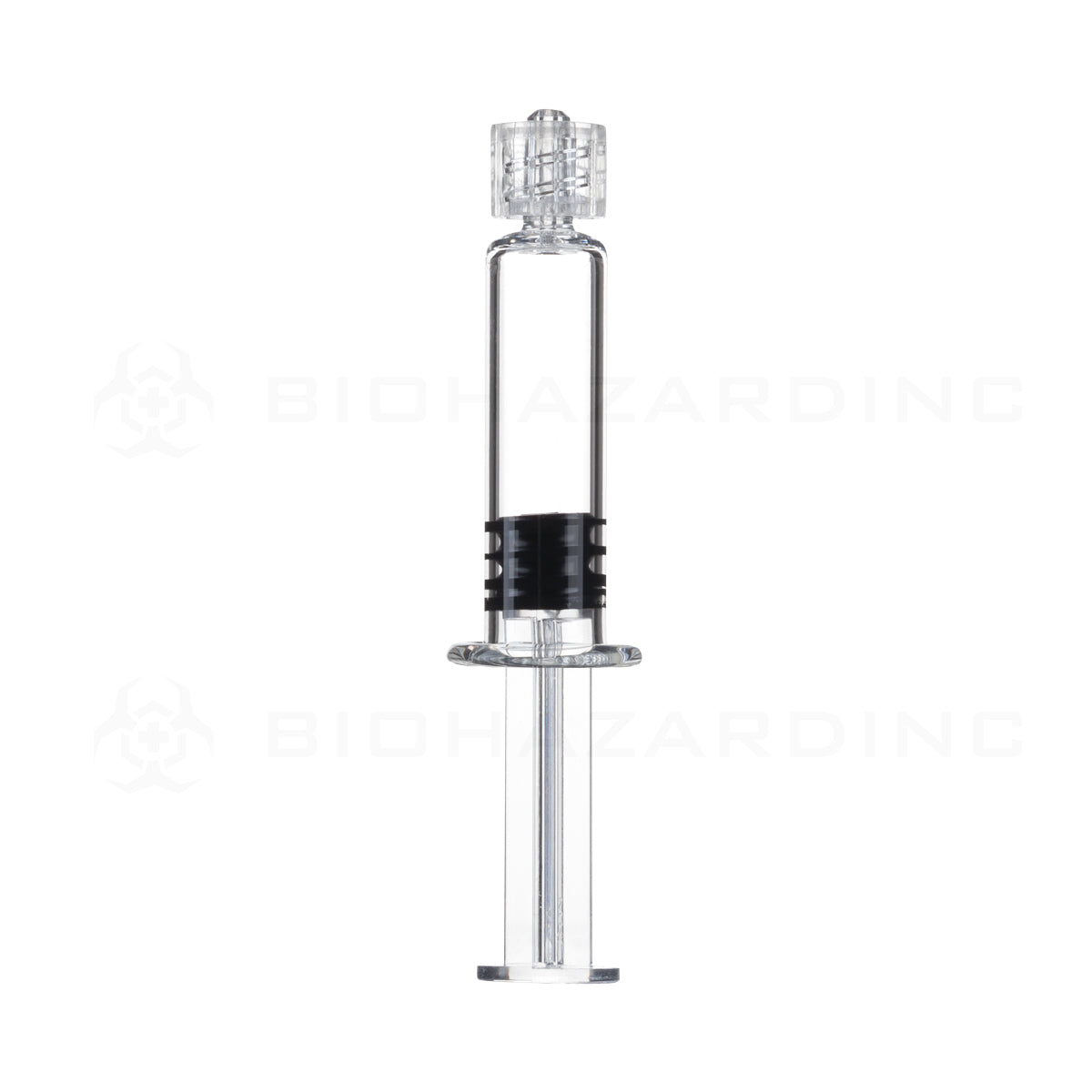 Luer Lock | Concentrate Glass Syringe | 1ml - No Measurement - 100 Count Syringe Biohazard Inc   