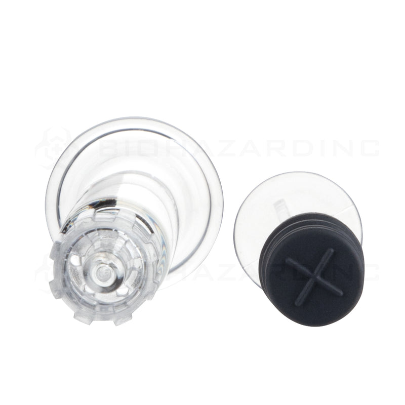 Luer Lock | Concentrate Glass Syringe | 1mL - 0.20mL Increments - 100 Count Syringe Biohazard Inc   