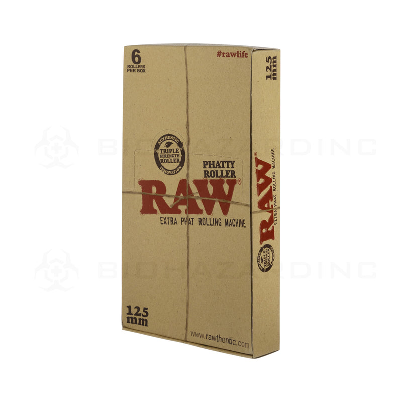 RAW® | 'Retail Display' Rolling Machine Phatty Size | 125mm - 6 Count Rolling Machine Raw   