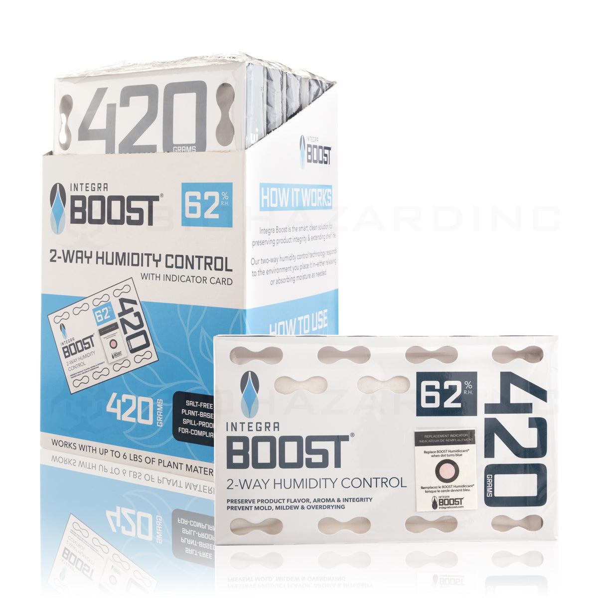 Integra™ | Boost Wholesale Large Humidity Packs | 62% - 5 Count - Various Weight Humidity Pack Integra 420 Grams  
