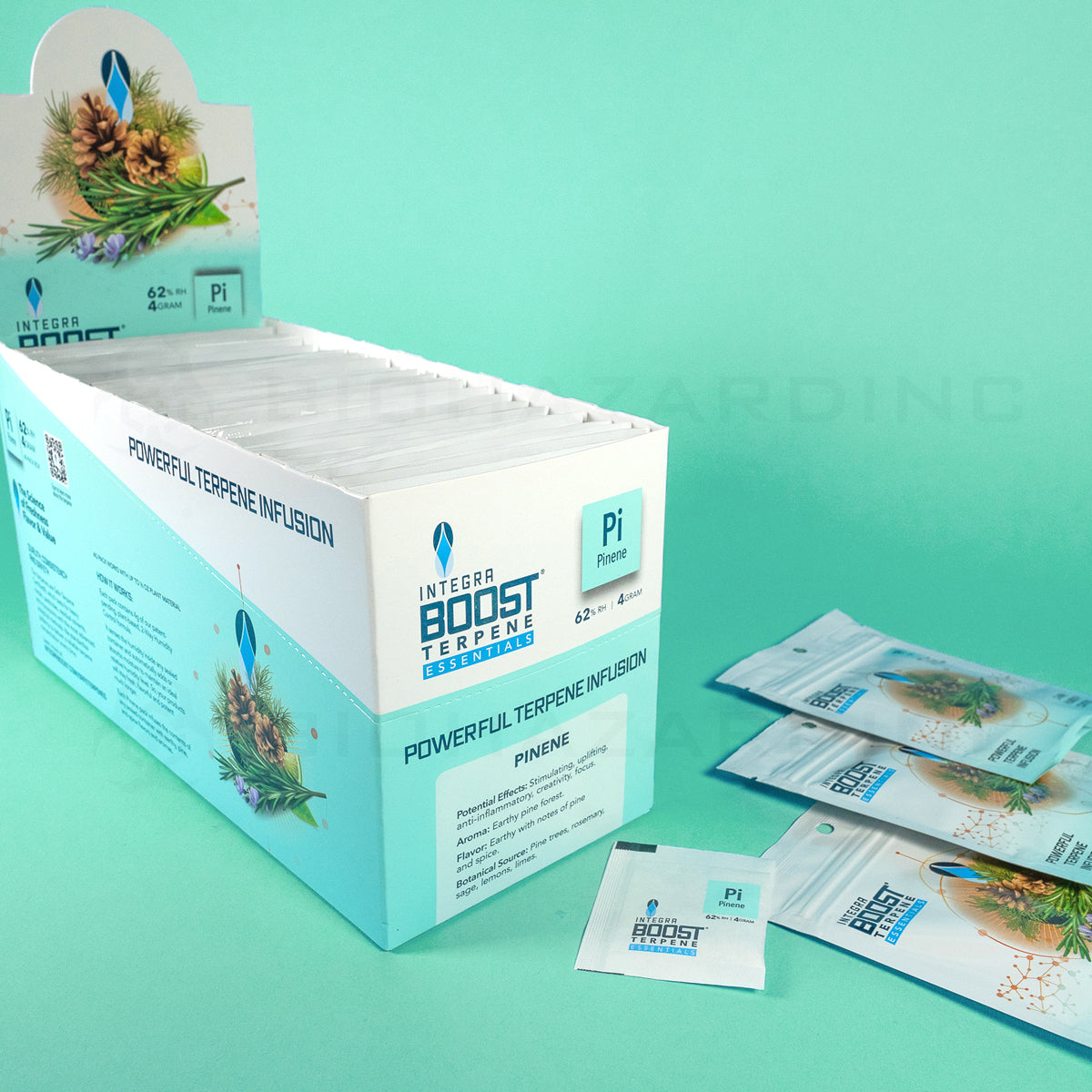 Integra™ | Boost Wholesale Terpene Humidity Packs | 4 Grams - 62% - 48 Count - Various Terpenes Humidity Pack Integra   