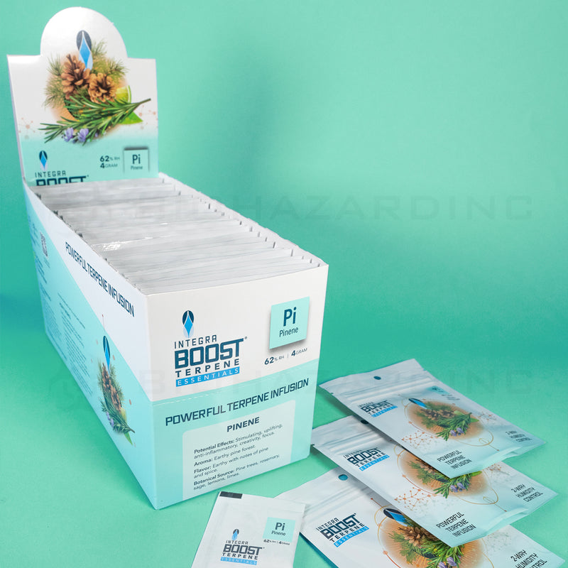 Integra™ | Boost Wholesale Terpene Humidity Packs | 4 Grams - 62% - 48 Count - Various Terpenes Humidity Pack Integra Pinene  