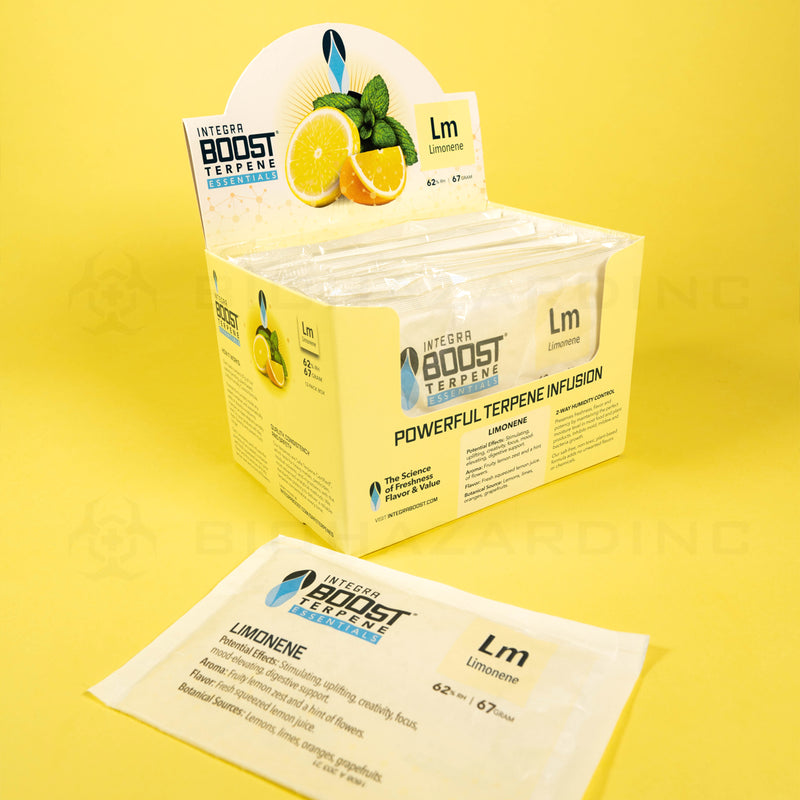 Integra™ | Boost Wholesale Large Terpene Humidity Packs  | 67 Grams - 62% - 12 Count - Various Terpenes Humidity Pack Integra   