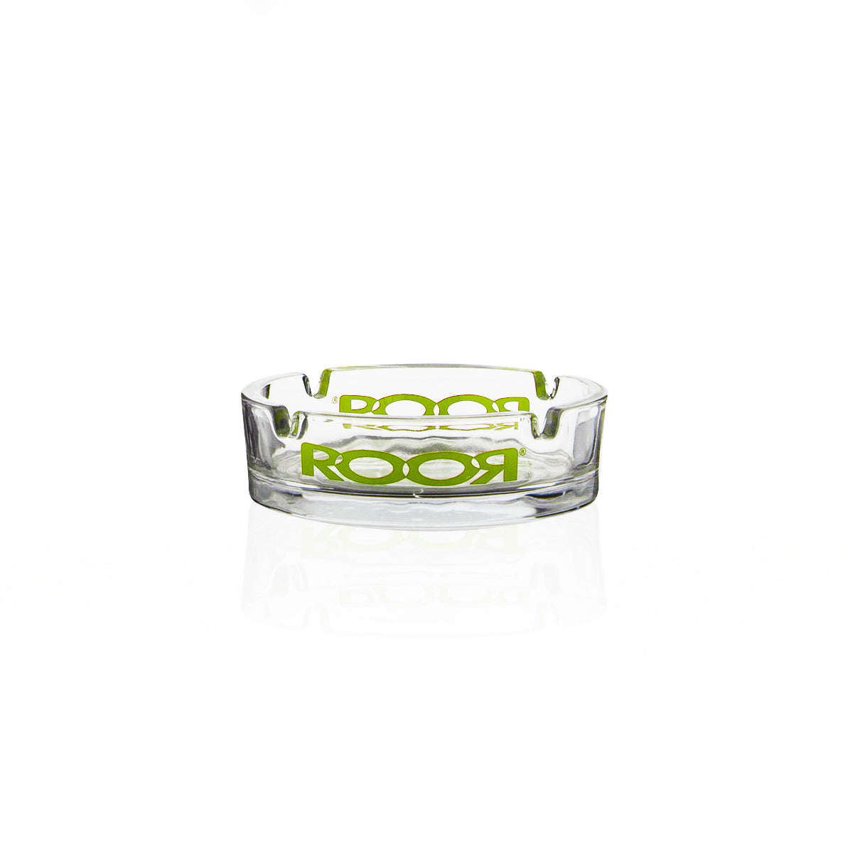 RooR® | Ashtray Glass | 4.25" - Various Colors Ashtray Biohazard Inc Green  