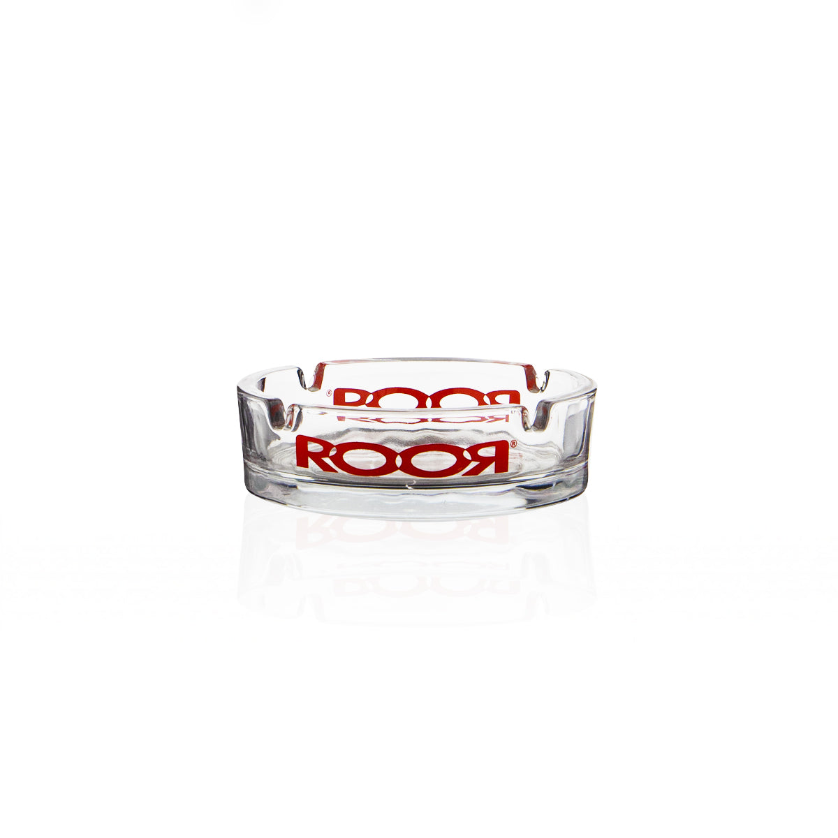RooR® | Ashtray Glass | 4.25" - Various Colors Ashtray Biohazard Inc Red  