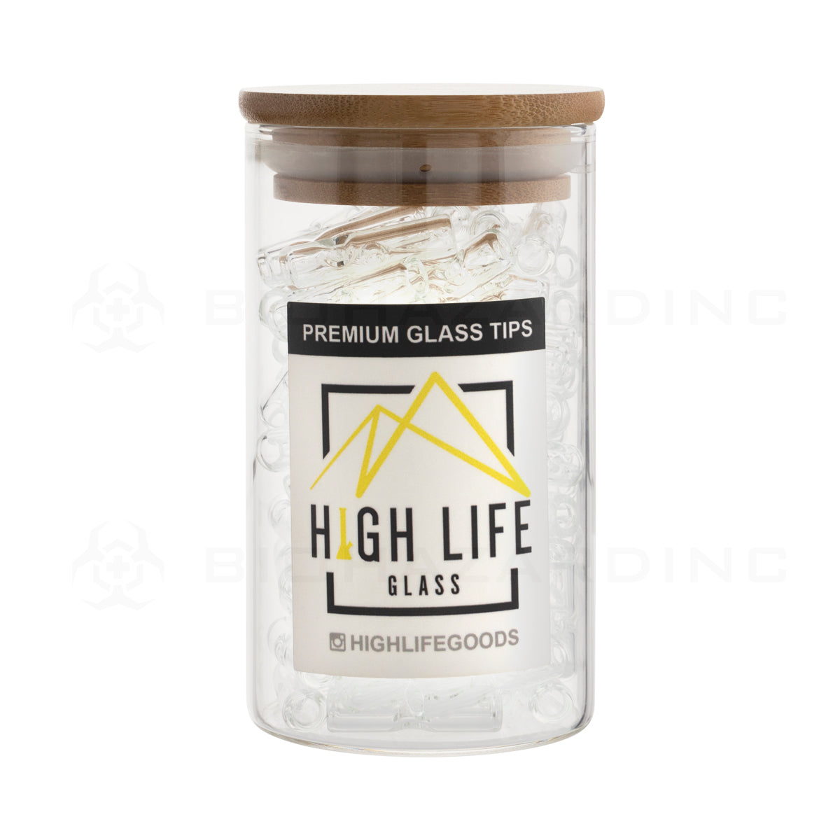 High Life Goods | Glass Tips 2 Poke | Various Sizes Glass Tips High Life Goods Small - 8mm - 100 Count  