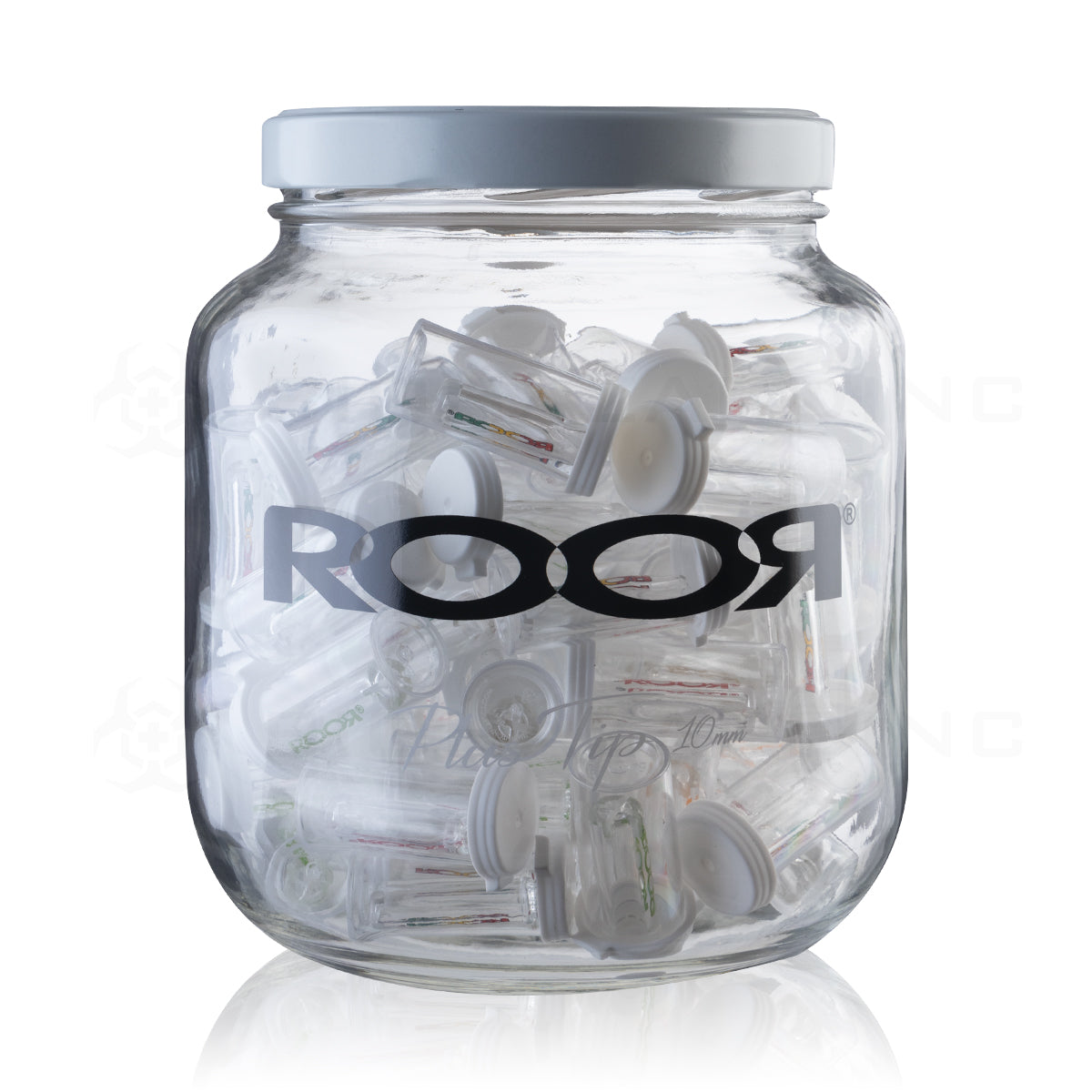 RooR® | 'Retail Display' Glass Tips | 75 Count - Various Sizes Glass Tips Roor 10mm  