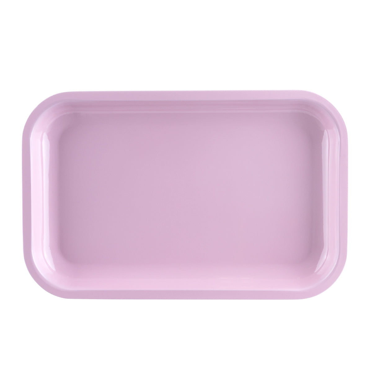 Rolling Tray | Metal Tray w/ Magnetic Lid | Large - Various Colors Rolling Tray Biohazard Inc Pink  
