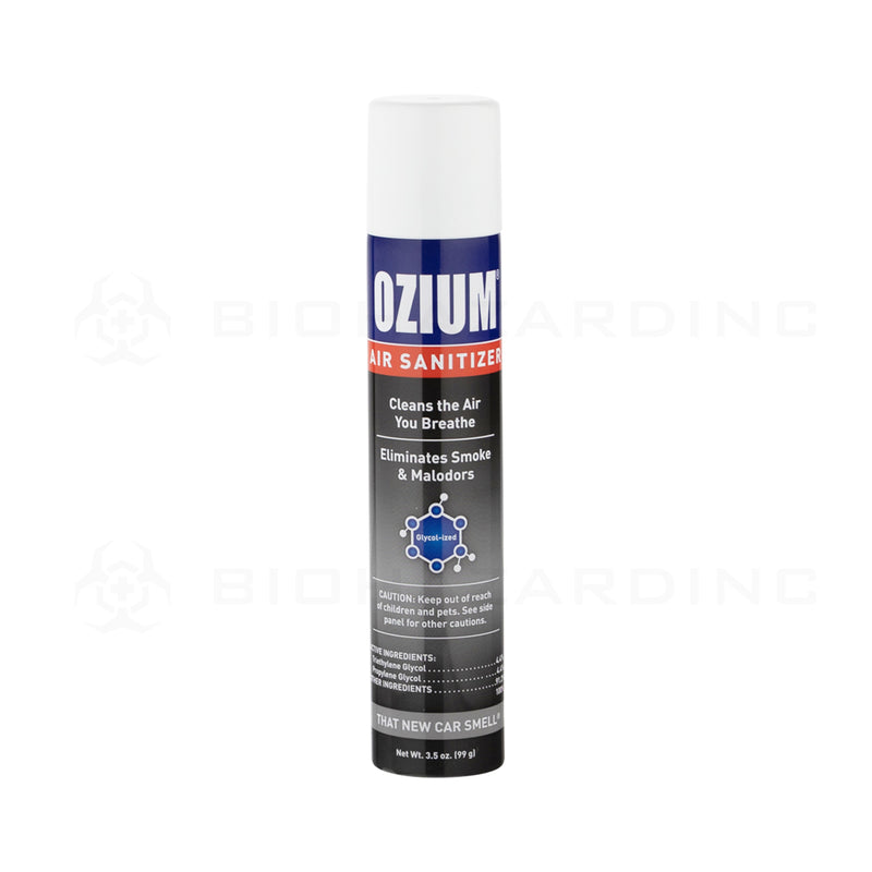 OZIUM® | New Car Scent Air Sanitizer - Various Sizes Air Freshener Biohazard Inc 3.5 oz  
