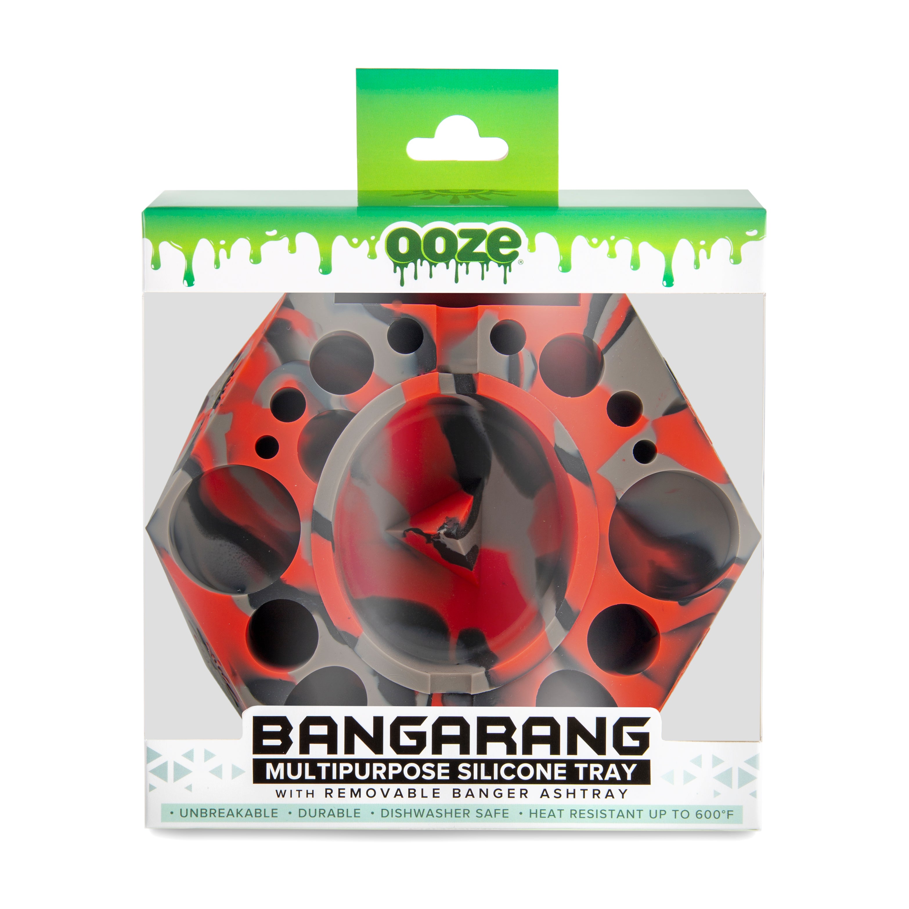 OOZE® | Bangarang Silicone Ashtray | Various Colors Ashtray Biohazard Inc   