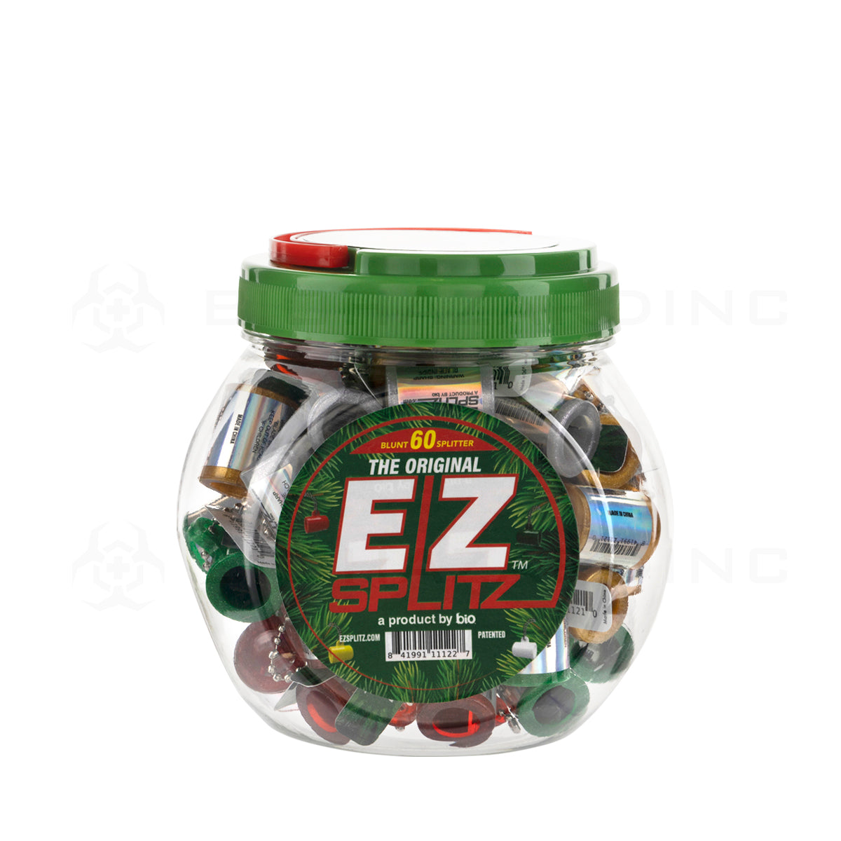 EZ Splitz | 'Retail Display' Cigarillo Blunt Splitter - Holiday Edition | Small - 60 Count Blunt Splitter EZ Splitz   