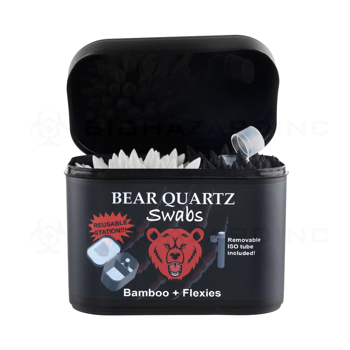 Bear Quartz Swabs | Cotton Swabs - 150 Count  Biohazard Inc   
