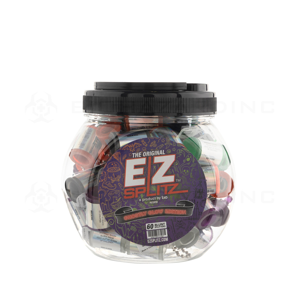 EZ Splitz | 'Retail Display' Cigarillo Blunt Splitter - Halloween Edition | Small - 60 Count Blunt Splitter EZ Splitz   
