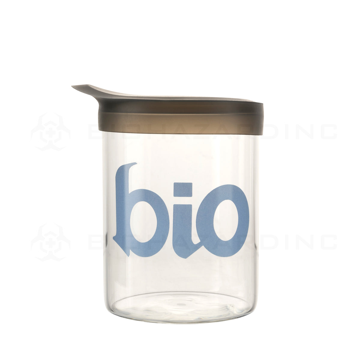BIO Glass | Stash Nug Glass Jar w/ Airtight Lid | 4.75" - 1 Ounce - Various Colors Glass Jar Biohazard Inc   