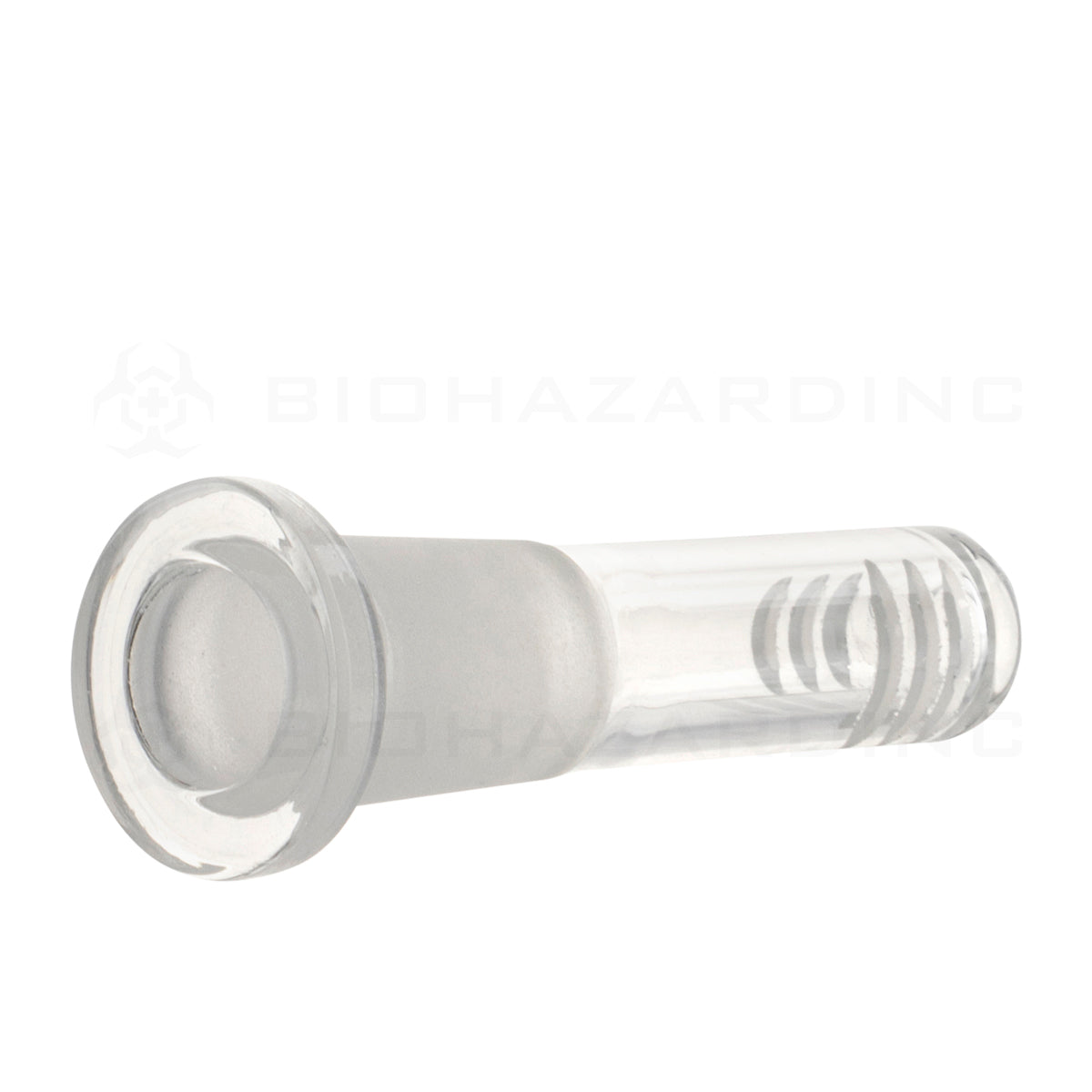 Downstem | LP 19mm Joint / 14mm Bowl | 2" - Clear Glass Downstem Biohazard Inc   