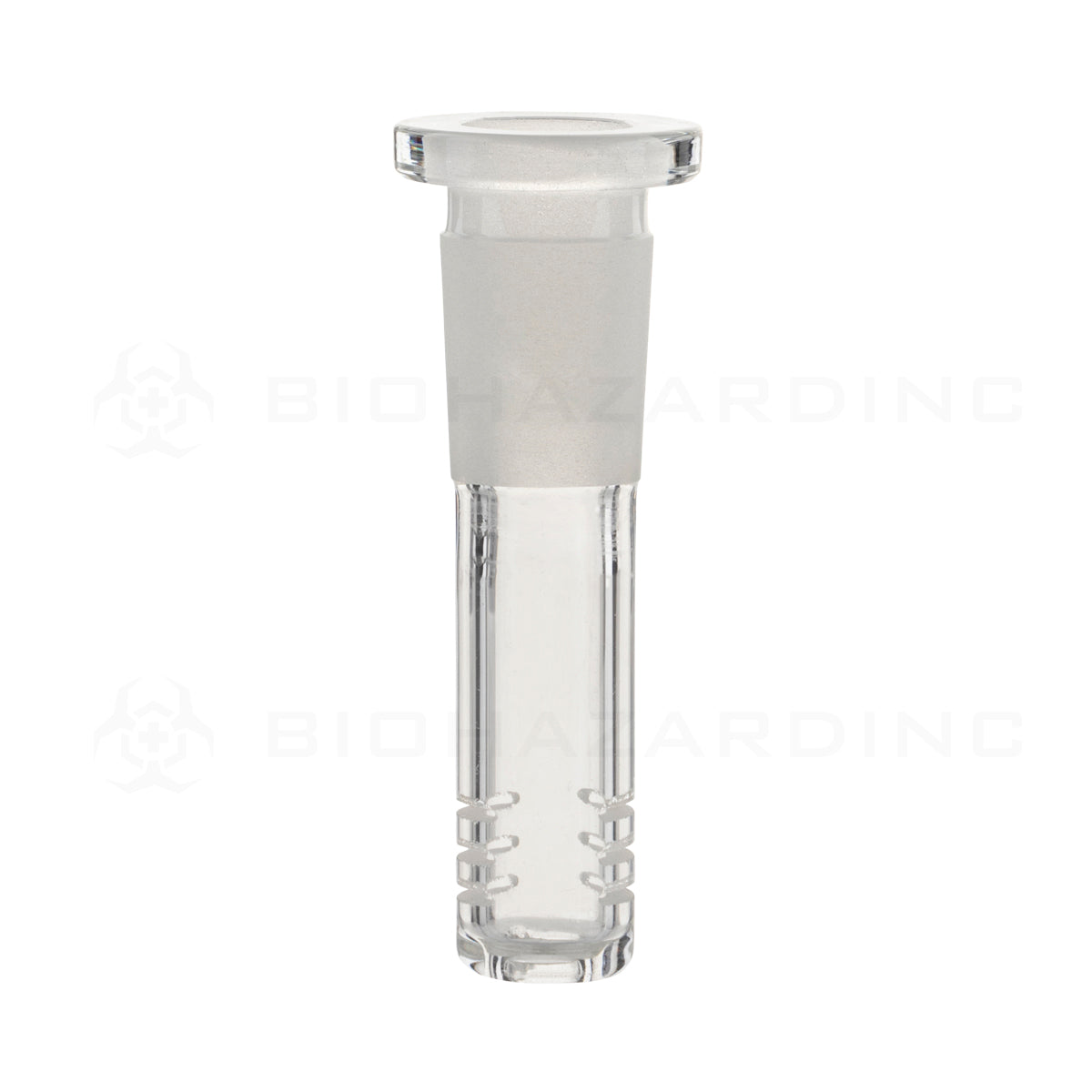 Downstem | LP 19mm Joint / 14mm Bowl | 2" - Clear Glass Downstem Biohazard Inc   