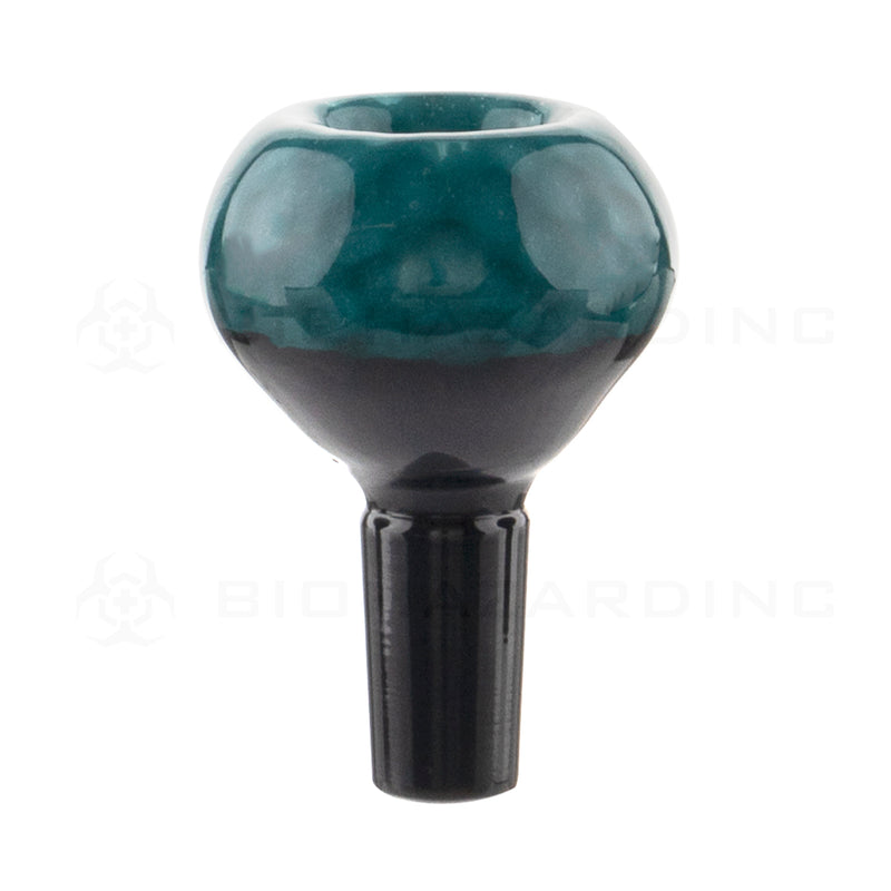 Bowl | Honey Comb Bowl | 14mm - Assorted Colors - 5 Count Glass Bowl Biohazard Inc   