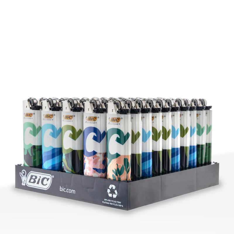 BIC® | 'Retail Display' Ecolutions Special Edition Lighters | 50 Count Lighters BIC   