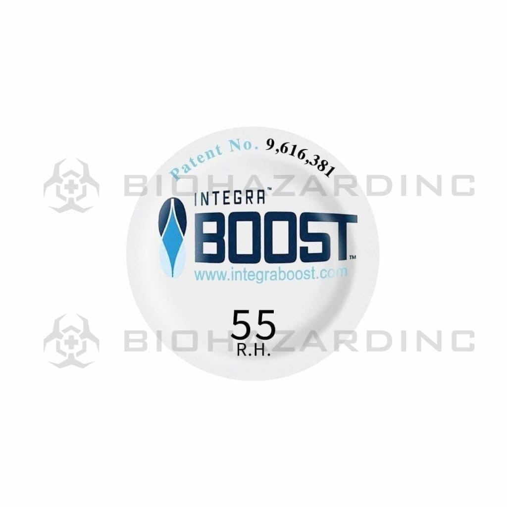 INTEGRA™ | BOOST Cap Liner Humidity Packs | 53mm - 55% - 100 Count Humidity Pack Integra   