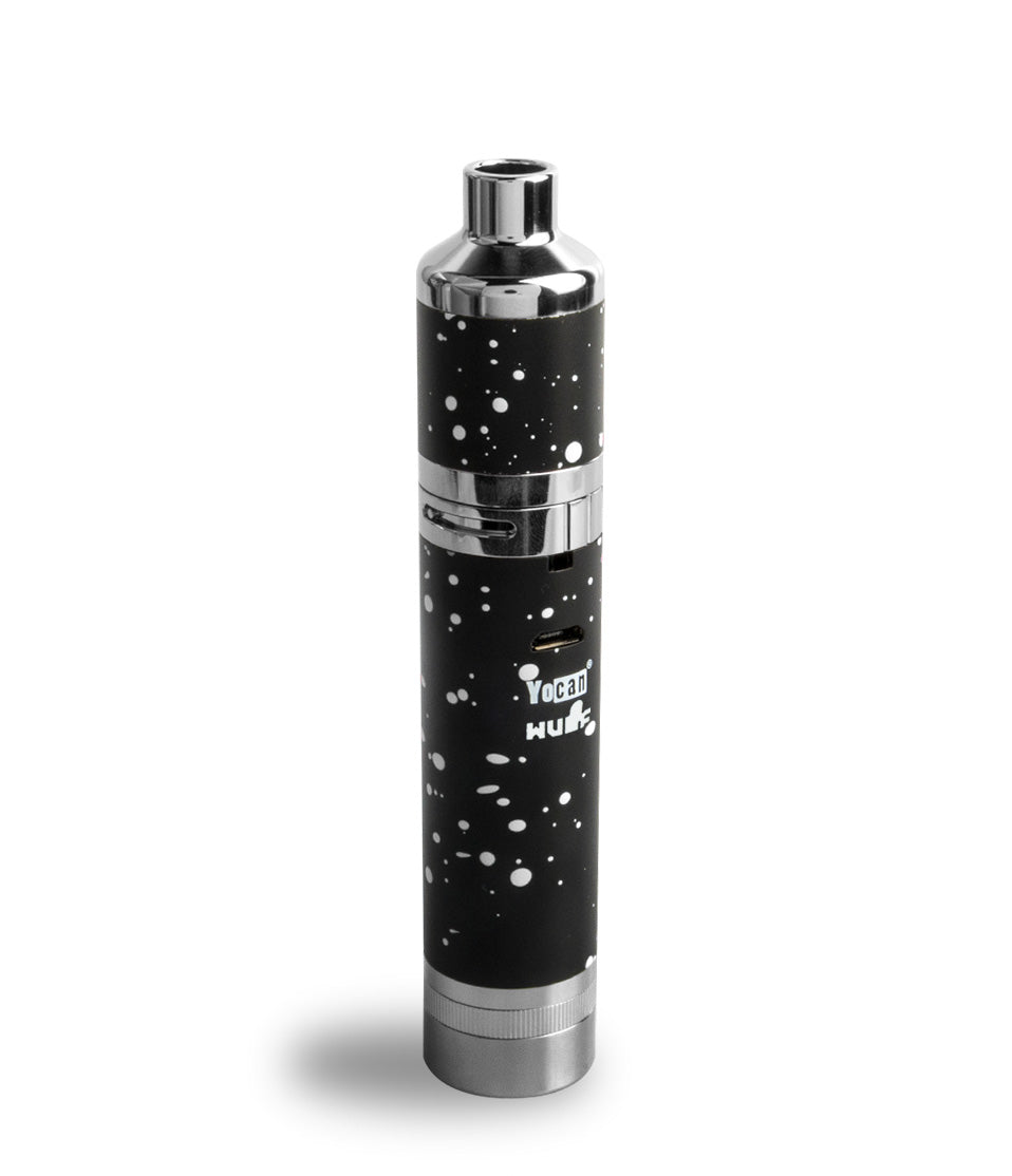 Youcan x Wulf Vape Pen | Evolve Plus XL Rechargeable Vaporizer in Various Colors | 1400mAh Vape Pen Yocan Black - White Spatter  